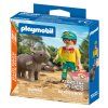 Playmobil Duo Pack Sada 2 figurek Lesního strážce s nosorožcem a příslušenstvím 10 dílků