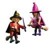 Playmobil Duo Pack Sada 2 figurek Čaroděj a Čarodějnice a příslušenství 15 dílků
