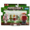 Minecraft figurka Piglin Strider Magma Cube + příslušenství 6+