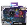 Sada figurek DC Comics Metal Force Batman Superman Brainiac The Flash + kovové karty
