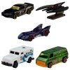 Sada 5 aut Hot Wheels DC Comics Batman 7 cm