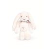 Doudou Plyšový králíček s šátkem bílý 35 cm