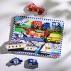 Dřevěné puzzle Vozidla vkládačka Chunky Melissa & Doug