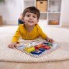 Dřevěné puzzle Vozidla vkládačka Chunky Melissa & Doug