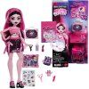 Monster High Draculaura panenka + doplňky Self-Care