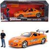 Sada Fast & Furious figurka Brian a vozidlo Toyota Supra