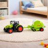 RC zemědělský traktor s balíkovacím strojem 1:24