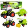 RC zemědělský traktor s balíkovacím strojem 1:24
