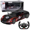 Porsche 918 Spyder Performance RC auto černé Rastar 1:14