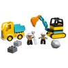 LEGO® DUPLO® 10931 Náklaďák a pásový bagr