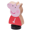Prasátko Peppa Dřevěné figurky 4ks 07207