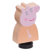 Prasátko Peppa Dřevěné figurky 4ks 07207