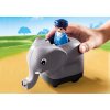 PLAYMOBIL 1.2.3 70405 Můj tahací vláček se zvířátky