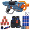 Nerf Elite 2.0 Commander E9485 + 50 šípů měkká hlava + vesta + páska na ruku + terče