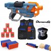 Nerf Elite 2.0 Commander E9485 + 100 šípů + vesta + šátek + brýle + páska na ruku + terče