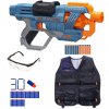 Nerf Elite 2.0 Commander E9485 + 30 šípů + vesta + ochranné brýle