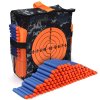 Taška terč pro příslušenství Nerf + 50 šípů