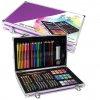 Umělecká malířská a kreslířská sada v kovovém pouzdře 79 ks.