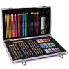 Umělecká malířská a kreslířská sada v kovovém pouzdře 79 ks.