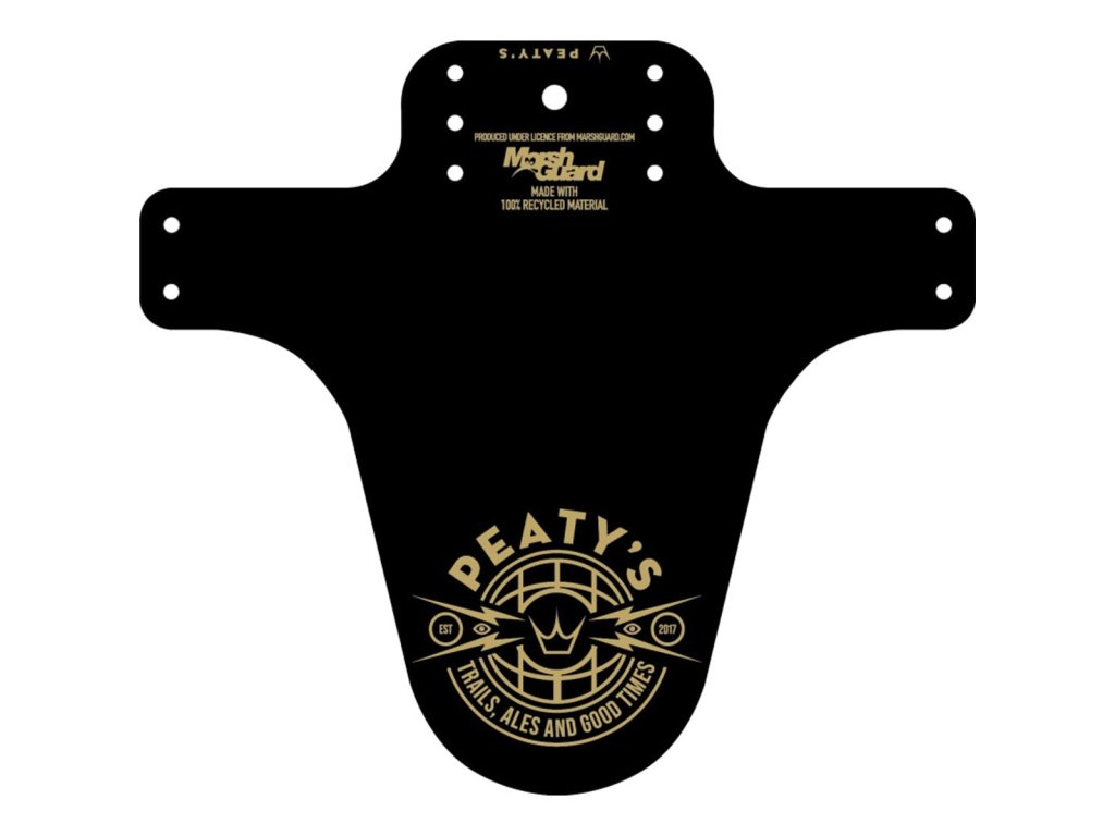 PEATY'S X MARSH GUARD BLATNÍČEK TRAILS, ALES & GOOD TIMES - GOLD (PMG-TAG-GLD-20)