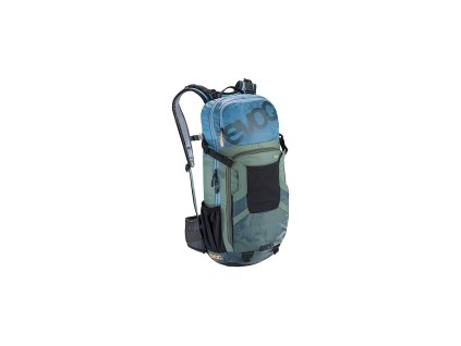 EVOC batoh FR ENDURO TEAM 16l copen blue - olive - slate S