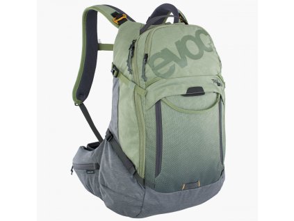 EVOC batoh TRAIL PRO 26 light olive - carbon grey S/M