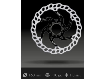 Galfer brzdový kotouč Fixed Wave - Center-lock 180mm