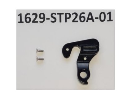 R.Dropout STP 26AL SABK A6061-T6 W/2PC M3x9mm SUS Bolt(LG-SU052)(1159-STP260-01)