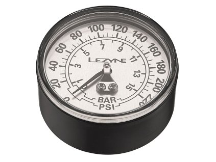 220 PSI GAUGE 2.5" BLACK/SILVER