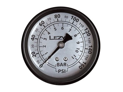 160 PSI GAUGE BLACK/SILVER