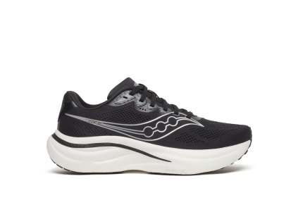 dámská obuv saucony S11056-100 RIDE 19 black/silver WIDE (Velikost 3,5)