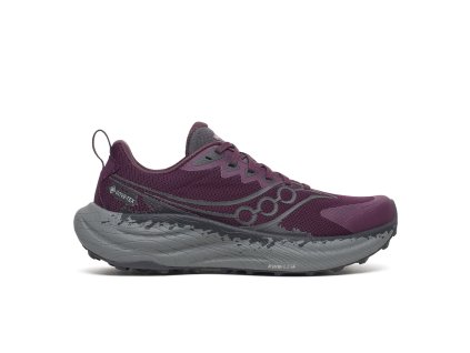 dámská obuv saucony S101086-1007 RIDE TR3 GTX eggplant/ebony (Velikost 3,5)