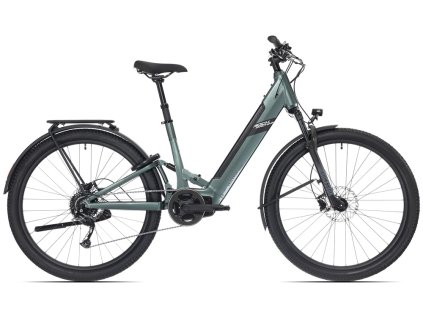 Crossride e450 FS Touring Gloss Grey/Black (Varianta 29x17.0" (M))