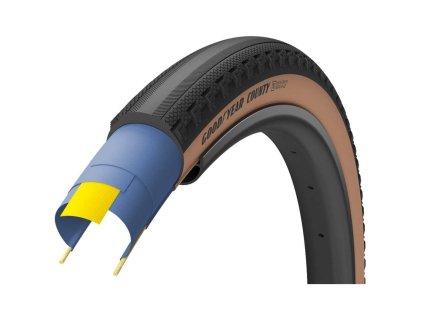 County, Ultimate Tubeless Complete, Black/Tan (Varianta 700x35)