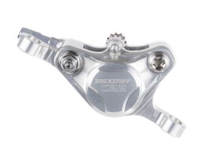 TRICKSTUFF C22 brzdový třmen "SILVER" Postmount