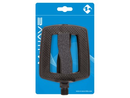 M-WAVE Steady Beach pedály plastové s kuličkovými ložisky,  protiskluzové