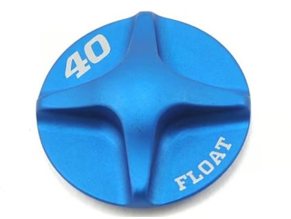 VÍČKO VZDUCHOVÉHO VENTILU VIDLICE FOX 40 NA2 MODRÉ