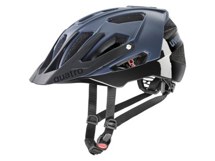 UVEX HELMA QUATRO CC DUSK BLUE-BLACK MATT (S4130260800) (Velikost M)