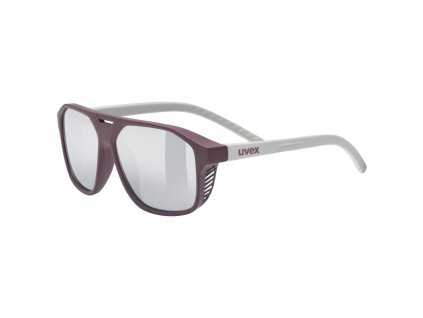 UVEX BRÝLE COSMIC CRANBERRY - GREY MATT / MIR.SILVER (S5330993516)