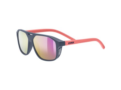 UVEX BRÝLE COSMIC BLUE - RED MATT / MIR.PURPLE (S5330994316)