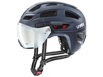 UVEX HELMA FINALE VISOR V DEEP SPACE MAT (S4129770300) (Velikost M)