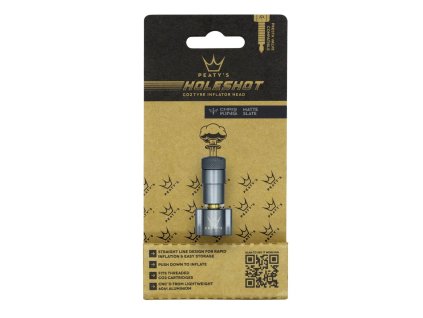 PEATY'S HOLESHOT HLAVICE CO2 PUMPY SLATE (PPR-HTI-IFH-SLT-12)