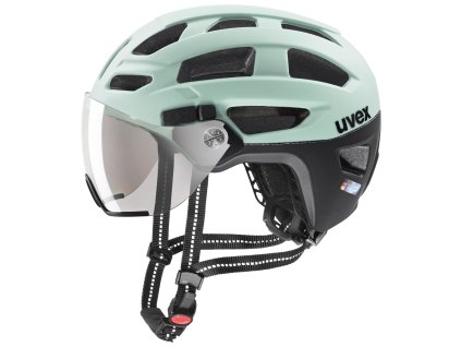 UVEX HELMA FINALE VISOR JADE-BLACK MATT (S4127531200) (Velikost M)