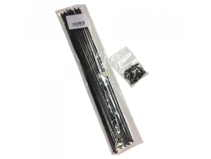 VISION sada špic + niple SC55 DB INOX plochý 2 264/260mm- straightpull