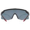 UVEX BRÝLE PACE STAGE S BLACK MATT / MIR.RED (S5340122216)