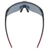 UVEX BRÝLE PACE STAGE S BLACK MATT / MIR.RED (S5340122216)