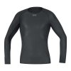 GORE M GWS BL Long Sleeve Shirt (Varianta GORE M WINDSTOPPER® Base Layer Long Sleeve Shirt Mens black M 100323990004)