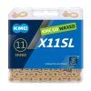 ŘETĚZ KMC X11 SL GOLD BOX WAXED