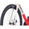 RR 9.6 - Gloss Red / White (Velikost M)