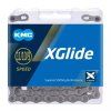 ŘETĚZ KMC X-GLIDE CUES  ŠEDÝ 118ČL. BOX